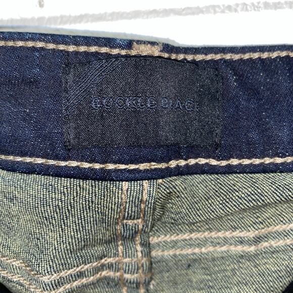 BKE Buckle Black Ankle Skinny Fit No. 53 Jeans Women’s 27 Distressed Blue Denim - Picture 8 of 14